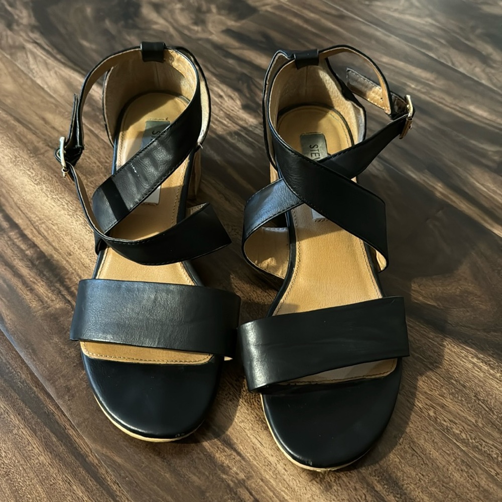 Black Steve Madden Sandals